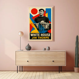 Jim Thorpe And The White House Poster