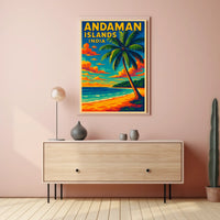 Andaman Islands Tropical Paradise Poster