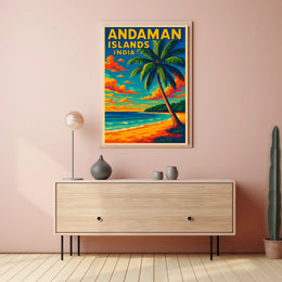 Andaman Islands Tropical Paradise Poster