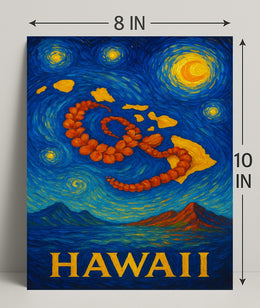 Hawaii A Starry Tribute Poster PosterGoat