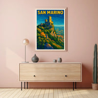 San Marino A Scenic Escape Poster