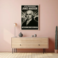 James Madison 4Th President Poster
