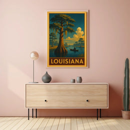 Louisiana Bayou Adventure Poster