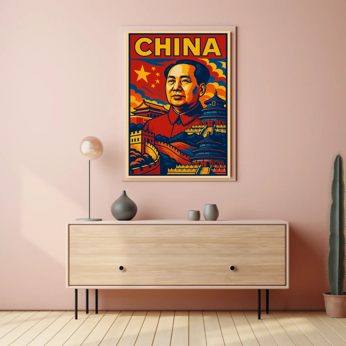 Iconic Leader Of China Poster