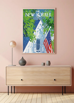 Iconic American Summer Day July 1966 Cultural Heritage Poster
