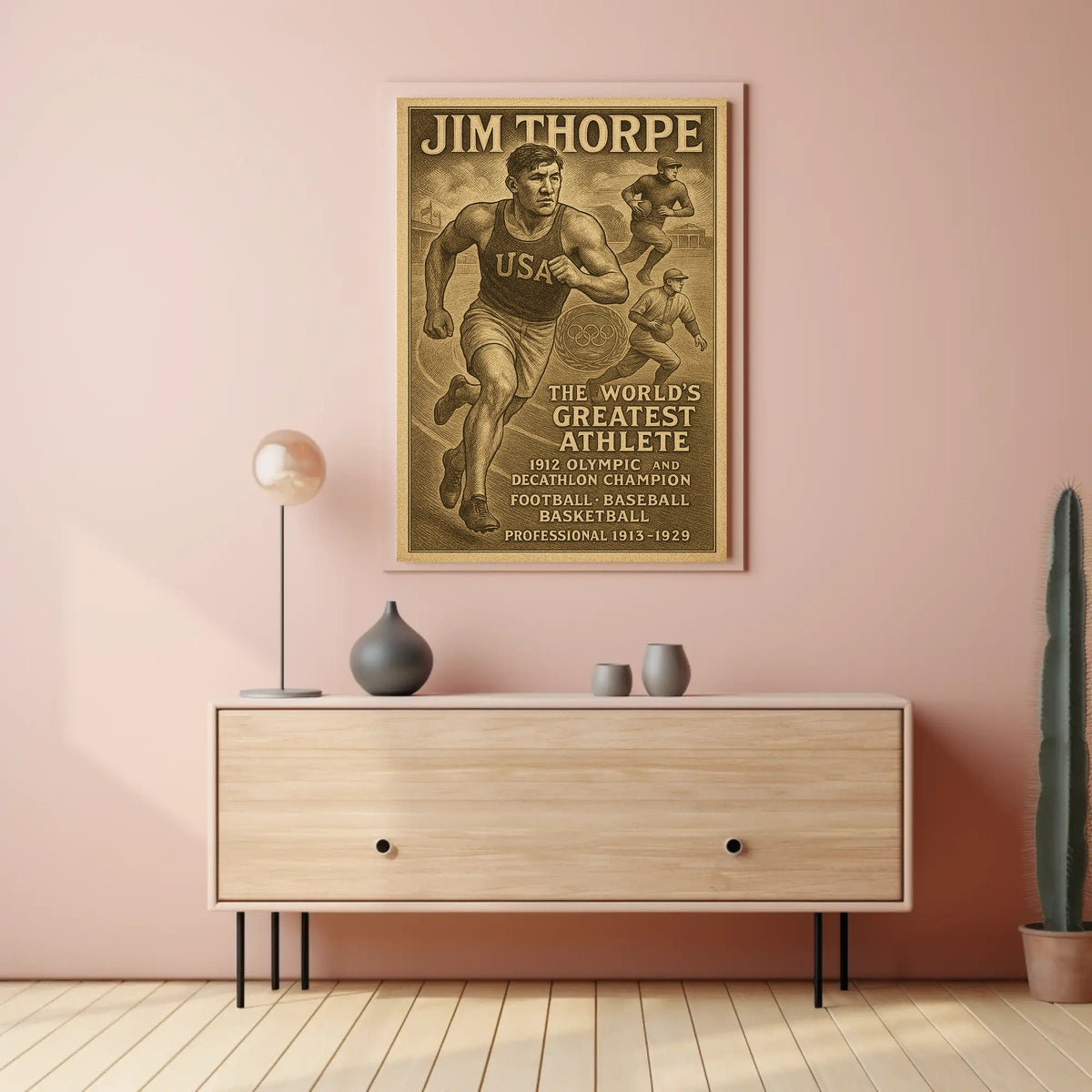 Celebrating a Legendary Athlete Poster