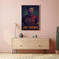 Jim Thorpe Tribute Poster