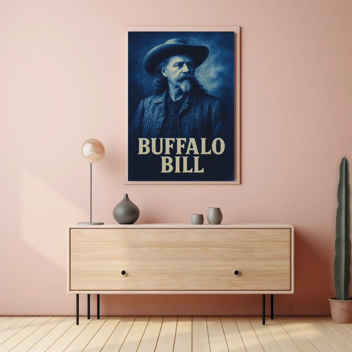 Buffalo Bill Historic Western Figure Cultural or Heritage Poster