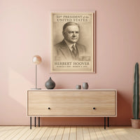 Herbert Hoover 31st President Poster PosterGoat