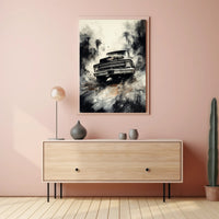 Vintage Power On The Move Vintage Poster