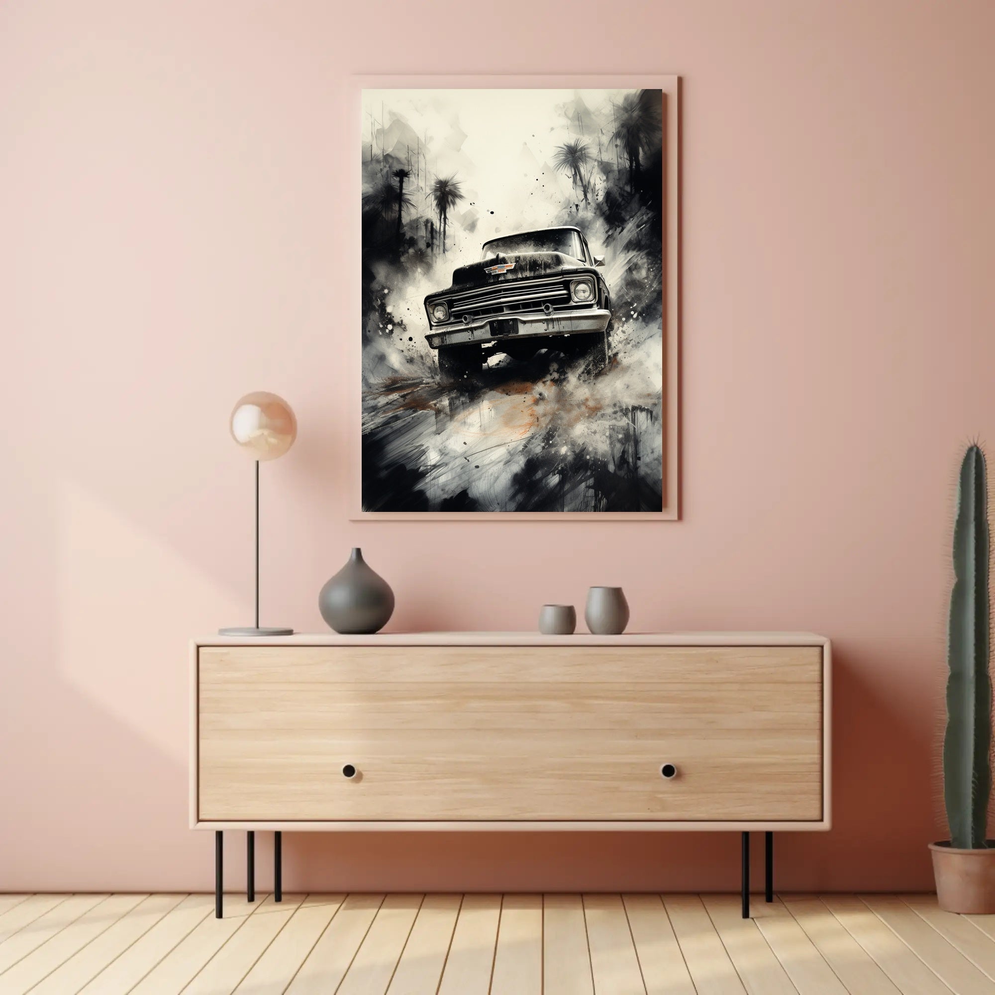 Vintage Power On The Move Vintage Poster