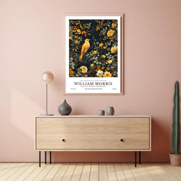 William Morris Floral Vintage Art Poster