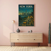 New York The City That Never Sleeps Poster