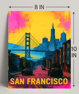San Francisco Vibes Poster PosterGoat