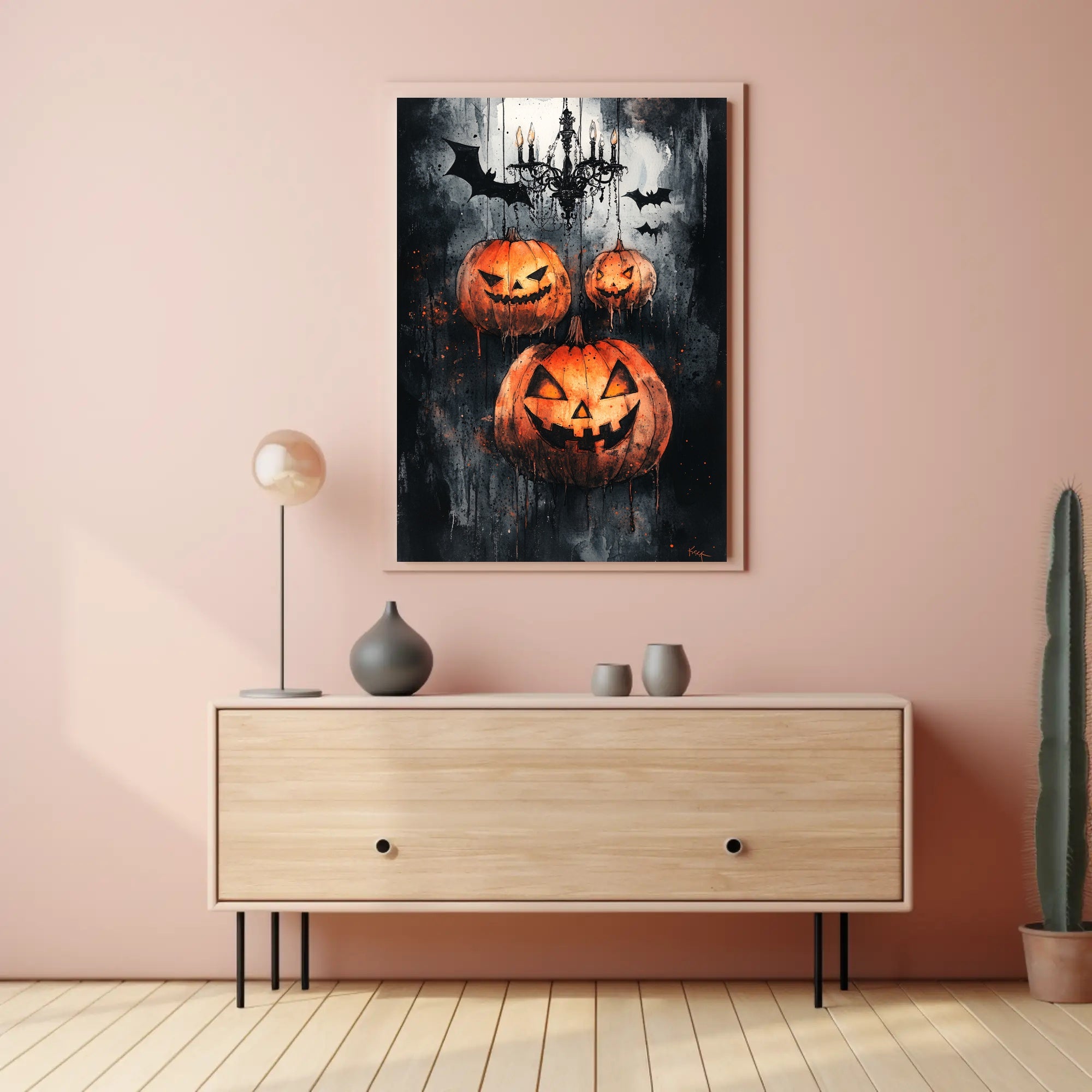 Haunted Halloween Night Poster