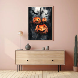 Haunted Halloween Night Poster