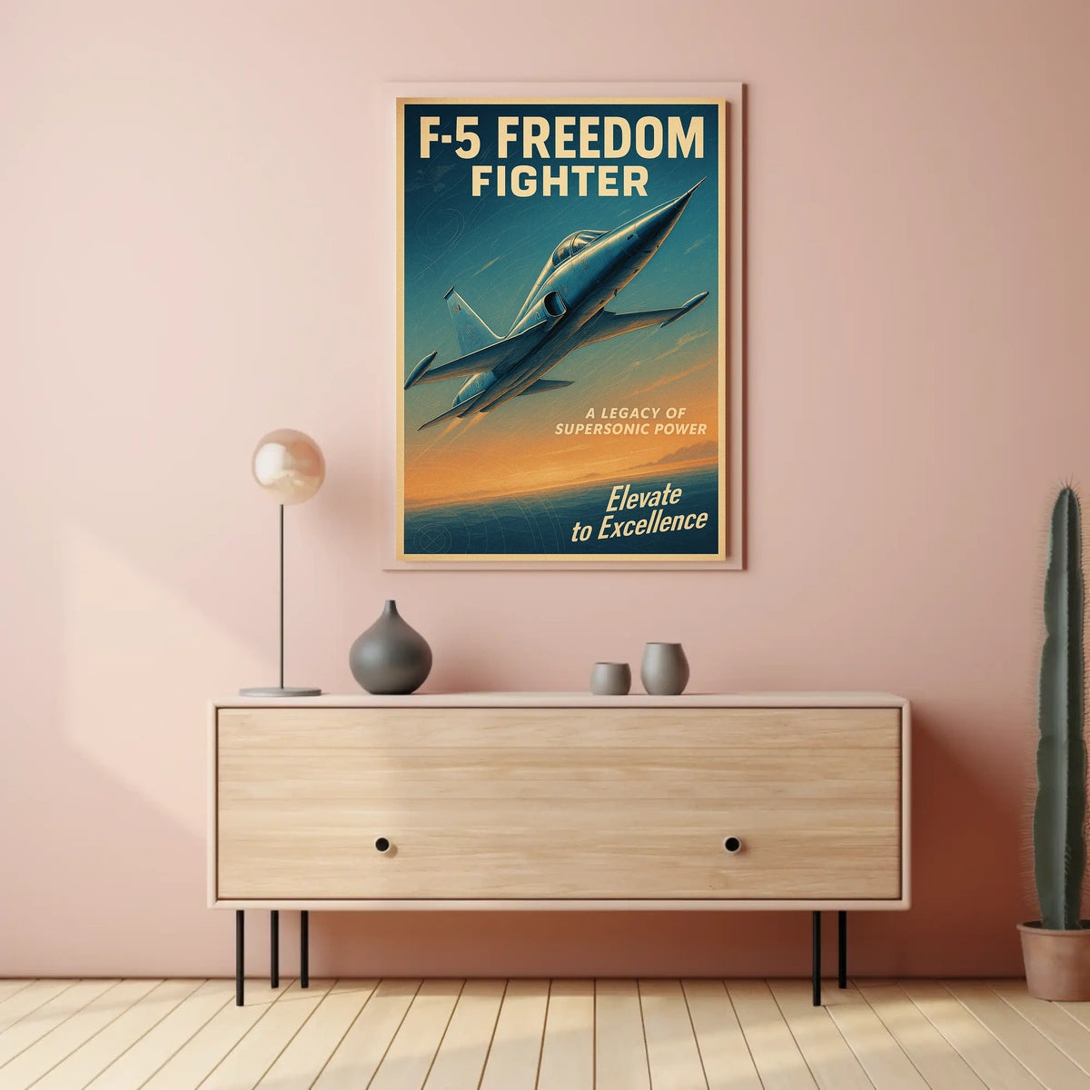 F-5 Freedom Fighter Poster