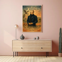 PUNITED ‘ATES Satirical American Culture Poster