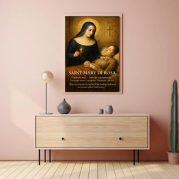 Saint Mary di Rosa Poster PosterGoat