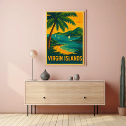 Virgin Islands Paradise Poster