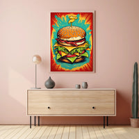 The Ultimate Burger Explosion Poster PosterGoat