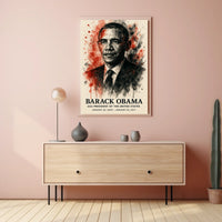 Barack Obama 44th President Poster