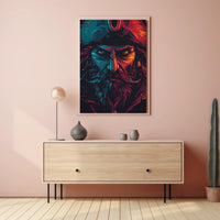 Pirate Adventure Poster: Bold Modern Art Print PosterGoat