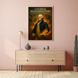 George Washington Presidential Legacy Historical Poster
