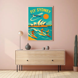 Sydney Adventure Travel Poster