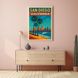San Diego, California Poster