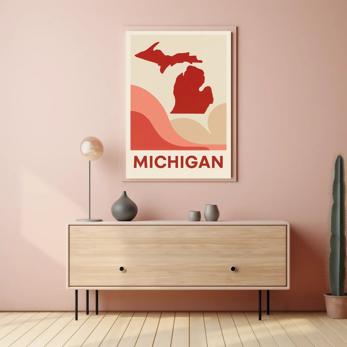 Michigan Landscape Poster