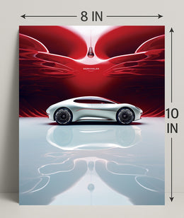 Futuristic Elegance Poster