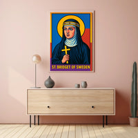 St. Bridget of Sweden Poster