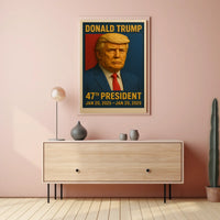 Donald Trump Embarking on Historic Path Poster