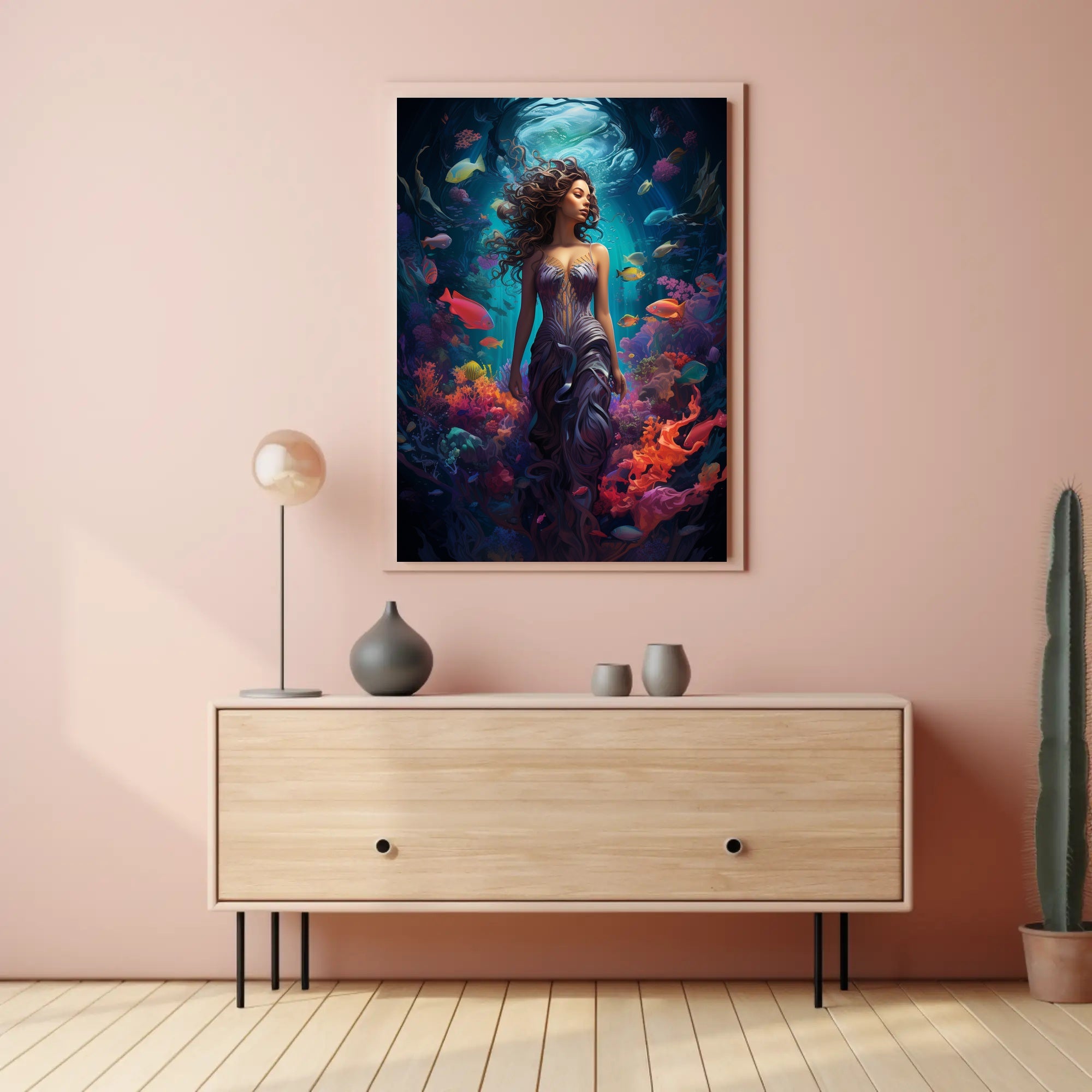 Enchanted Ocean Realm Poster