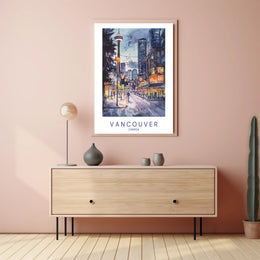 Vancouver Cityscape Poster PosterGoat