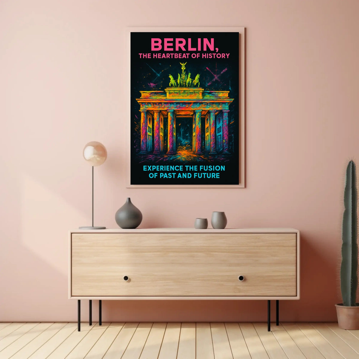 Berlin The Heartbeat of History Poster