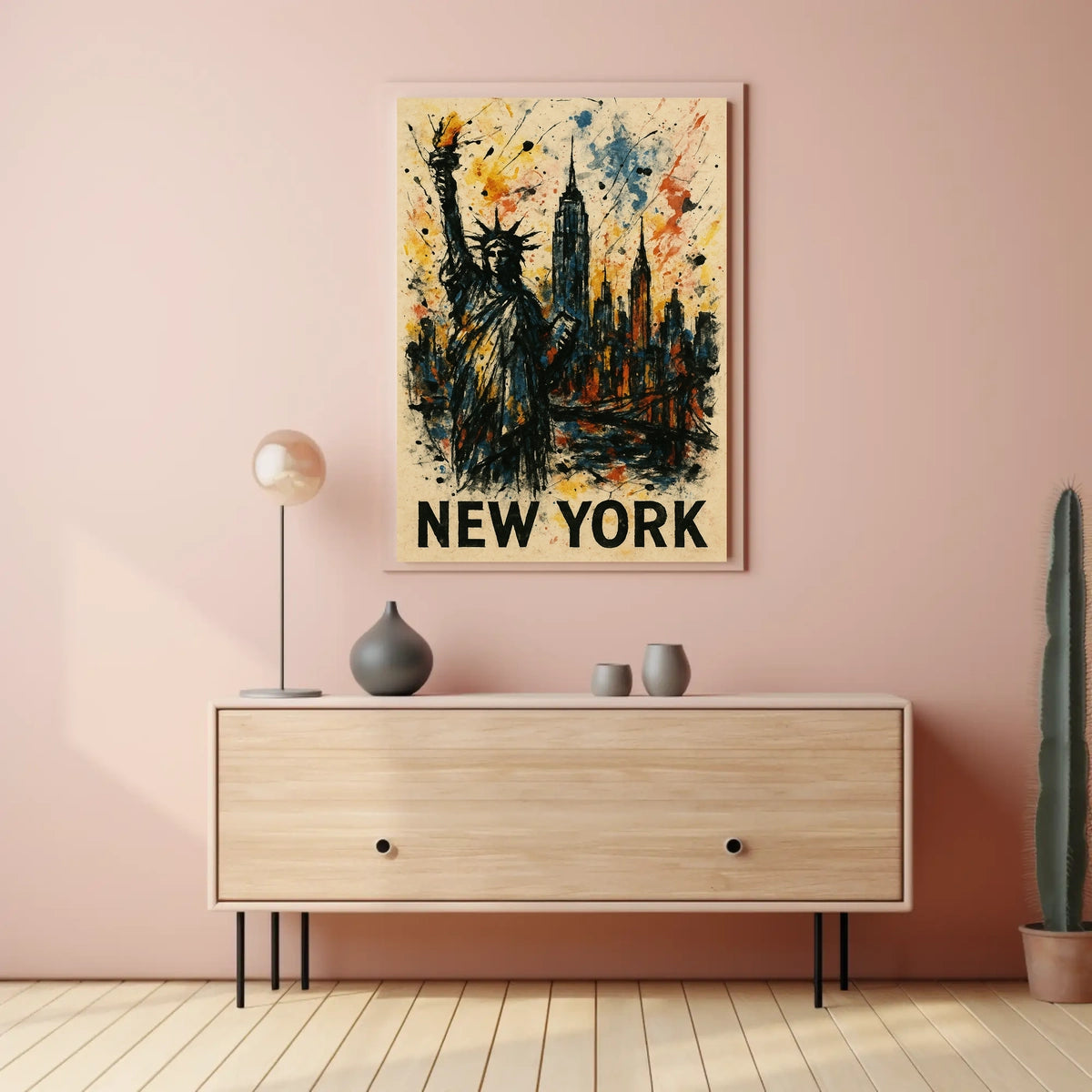 New York City Skyline Poster