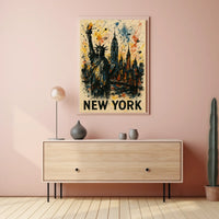 New York City Skyline Poster