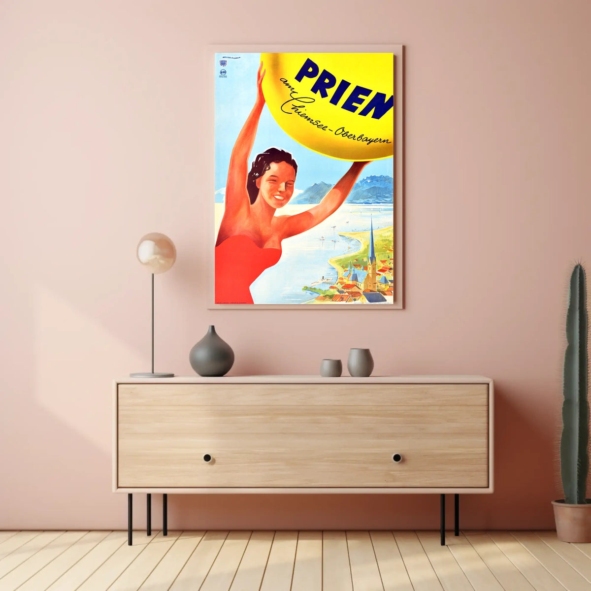 Prien Am Chiemsee Oberbayern Poster