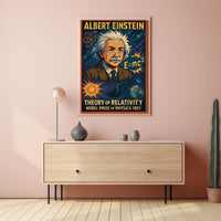 Albert Einstein Theory Of Relativity Poster
