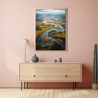 Kobuk Valley National Park Travel Poster Vintage Print