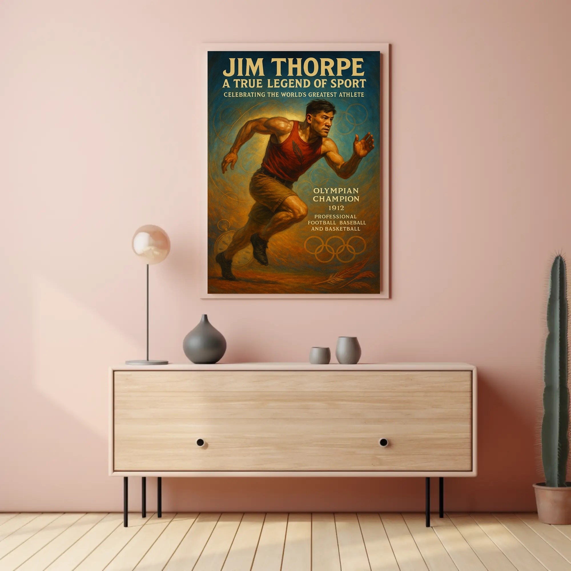 Jim Thorpe – A True Legend of Sport Poster
