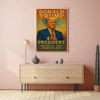 Donald Trump 47Th President Poster