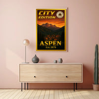 Aspen City Edition Poster