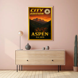 Aspen City Edition Poster