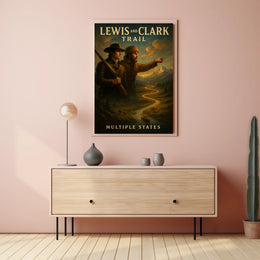 Lewis And Clark Trail Poster
