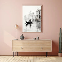 Venetian Gondola Adventure: Exquisite Cultural Heritage Poster