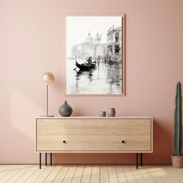 Venetian Gondola Adventure: Exquisite Cultural Heritage Poster