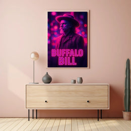 Buffalo Bill Iconic American Pop Culture Poster